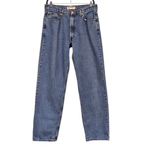 Levi's Jeans 550 Relaxed Fit Straight Leg  Zip Fly Medium Stonewash size 36 x 33